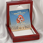 To My Smokin Hot Lady I Wish I Were An Octopus So I Had More Hands To Touch Your Butt Double Hearts Necklace