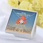 To My Smokin Hot Lady I Wish I Were An Octopus So Had More Hands To Touch Your Butt Love Knot Necklace To My Smokin Hot Lady I Wish I Were An Octopus So Had More Hands To Touch Your Butt Love Knot Necklace