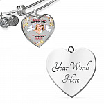 Custom Photo Those We Love Don't Go Away They Walk Beside Us Everyday Heart Pendant Necklace Custom Photo Those We Love Don't Go Away They Walk Beside Us Everyday Heart Pendant Necklace