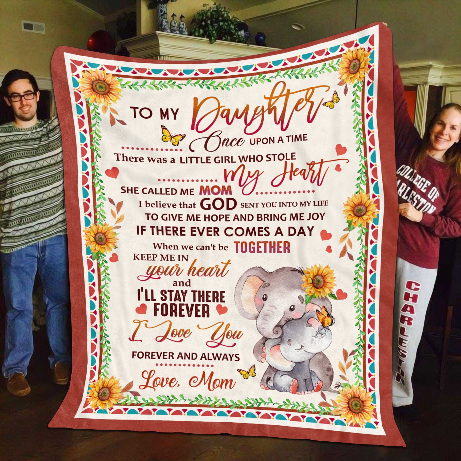 2O.My Daughter Little Girl(3) Blanket Mockup 11