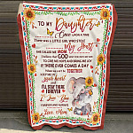 2O.My Daughter Little Girl(3) Blanket Mockup 10