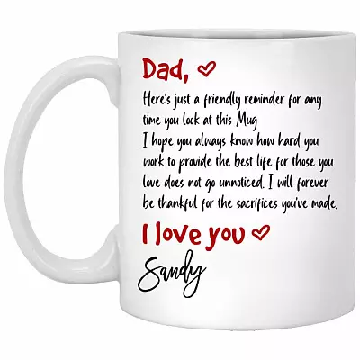 11 oz. White Mug