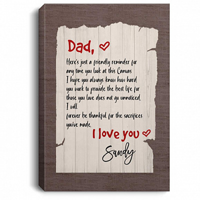 0.75'' Framed Canvas