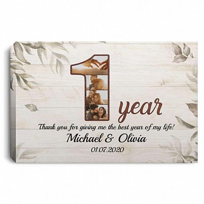 0.75'' Framed Canvas