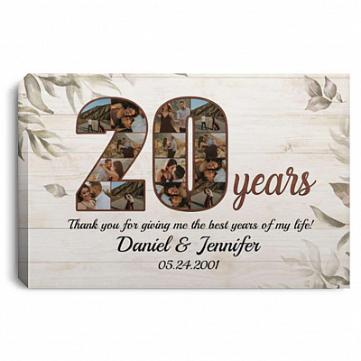 0.75'' Framed Canvas