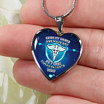 Guide My Hands And My Heart As I Care For My Patients Today Luxury Heart Pendant Necklace