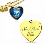 Guide My Hands And My Heart As I Care For My Patients Today Luxury Heart Pendant Necklace