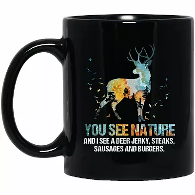 11 oz. Black Mug