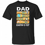 dad, Black, Unisex T-Shirt dad, Black, Unisex T-Shirt