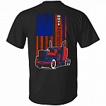 Truckers Move America, Black, Unisex T-Shirt Truckers Move America, Black, Unisex T-Shirt