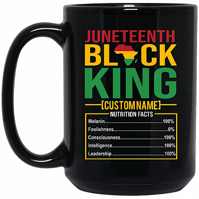 15 oz. Black Mug