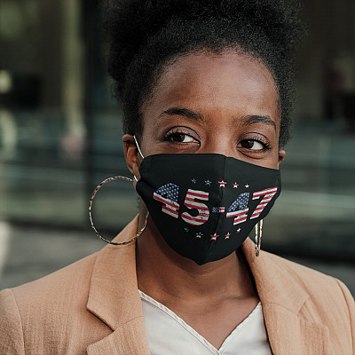 Trump Supporter Gift Trump 2024 He Will Be Back 45 47 Pro Trump Washable Reusable Face Mask