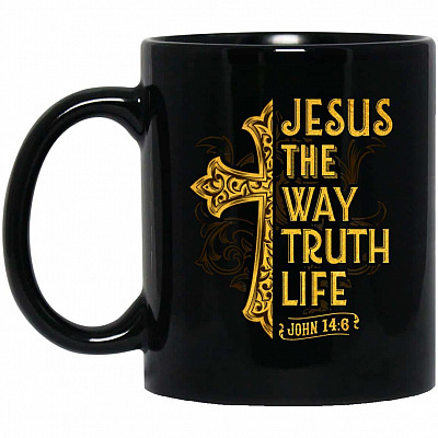 11 oz. Black Mug