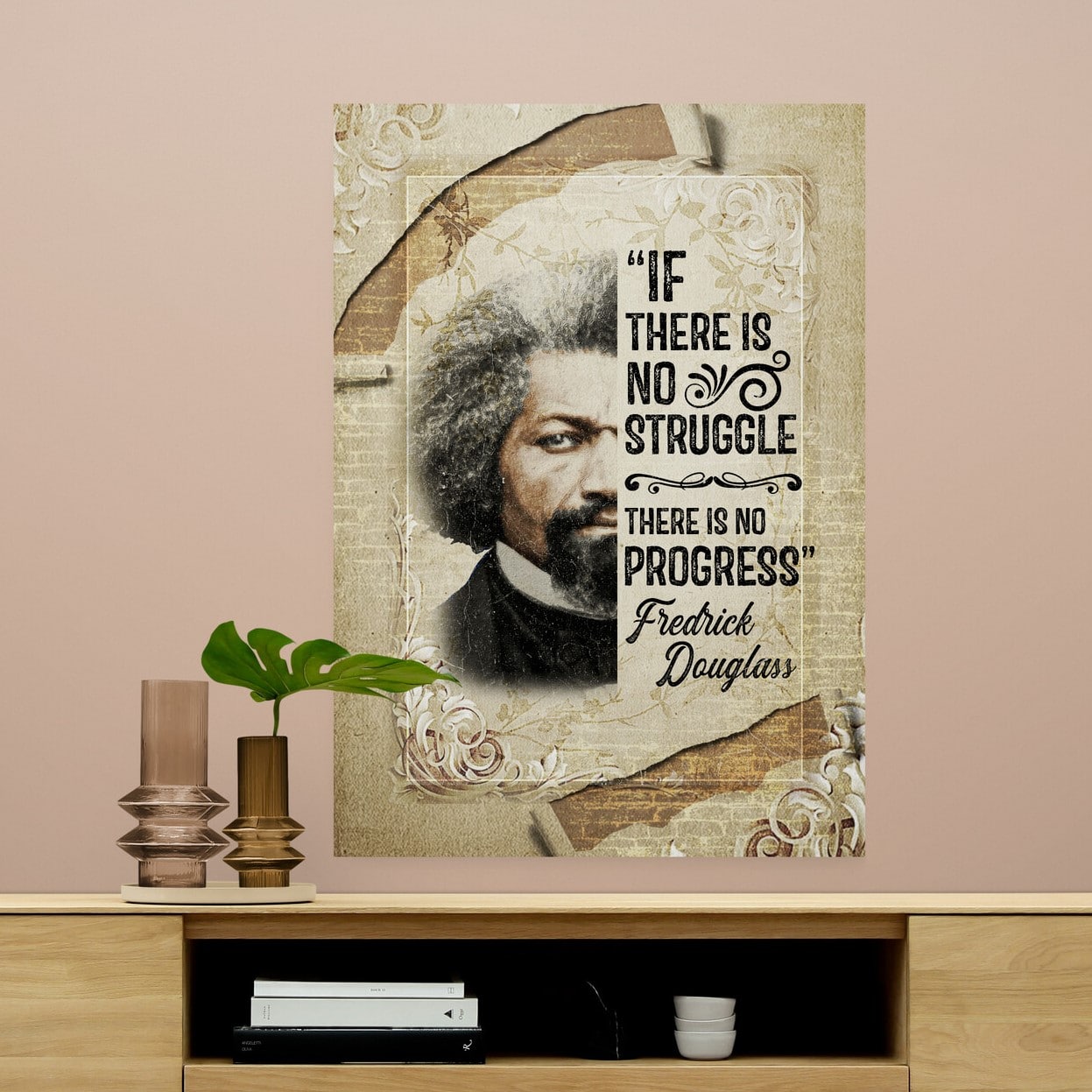 Frederick Douglas Wall Art | If There is No Struggle There Is No ...