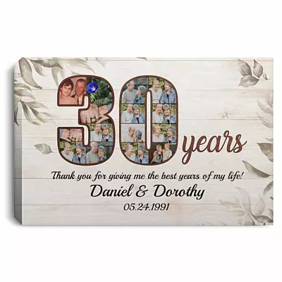 0.75'' Framed Canvas