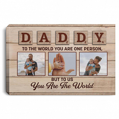 0.75'' Framed Canvas