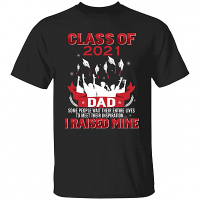 Personalized Proud Dad Tshirt, Black, Unisex T-Shirt