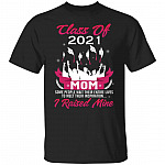 Personalized Proud Mom Tshirt, Black, Unisex T-Shirt