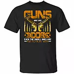 gun t, Black, Unisex T-Shirt