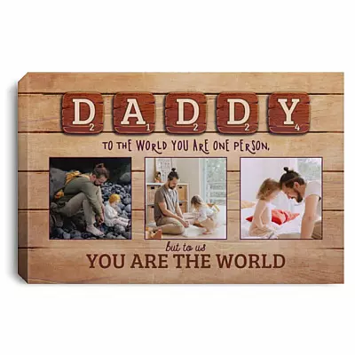 0.75'' Framed Canvas