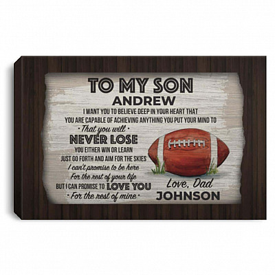 0.75'' Framed Canvas