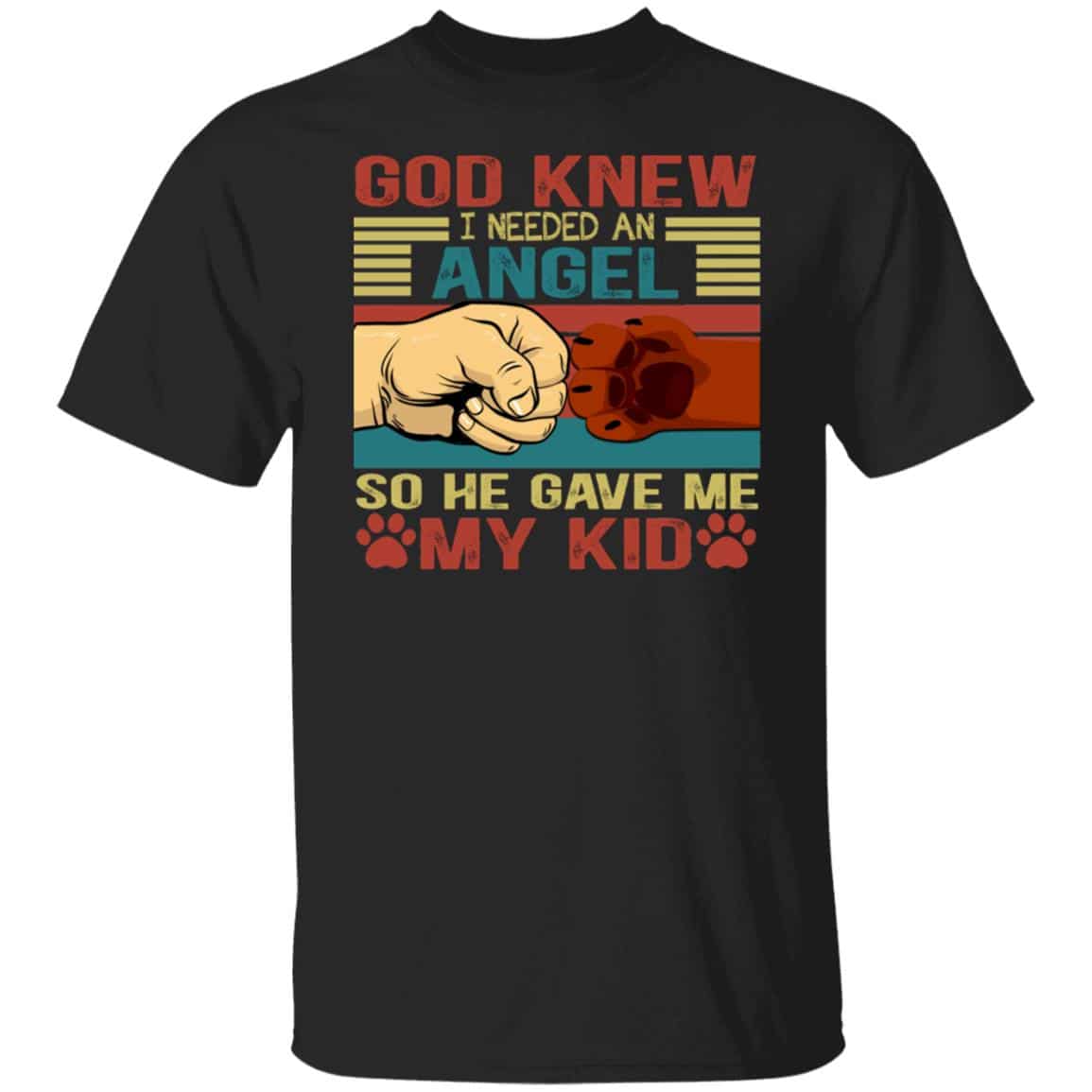 God Knew Shirt, Black, Unisex T-Shirt
