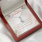 Bonus Daughter I Didn't Give You The Gift Of Life Life Gave Me The Gift Of You Stepdaughter Alluring Beauty Necklace