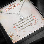 Bonus Daughter I Didn't Give You The Gift Of Life Life Gave Me The Gift Of You Stepdaughter Alluring Beauty Necklace