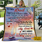 1VT. Boat To My Dad blanket mk2