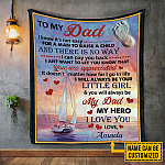 1VT. Boat To My Dad blanket mk3