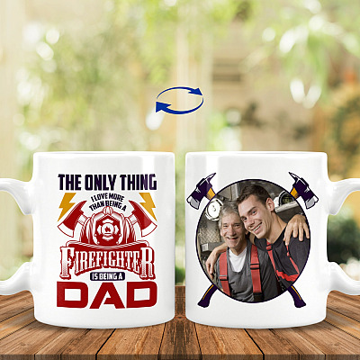 Personalized Photo the Only, White, 11 oz. White Mug