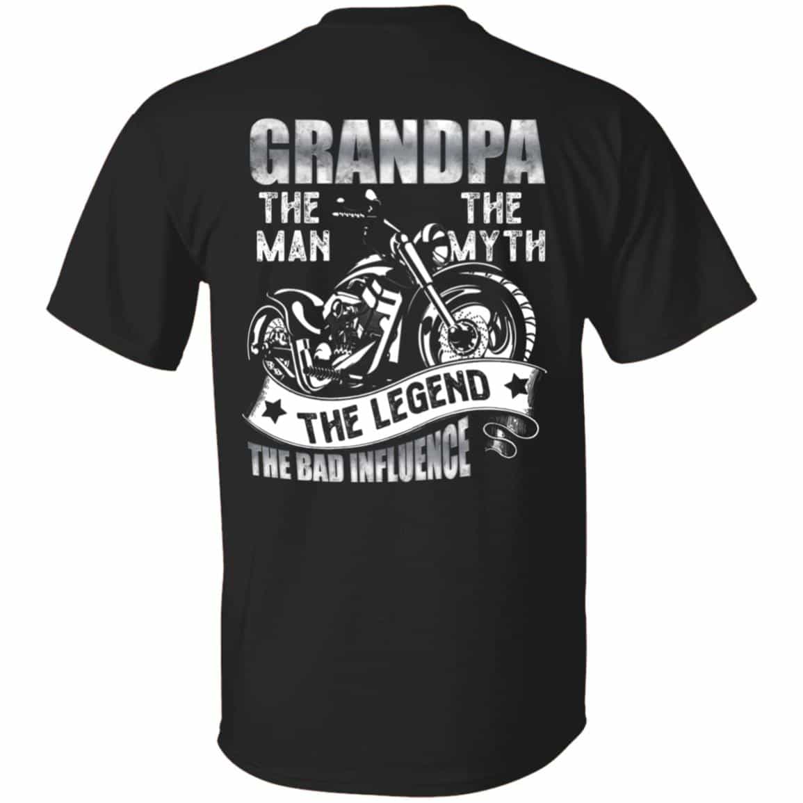 Grandpa the Man Shirt, Black, Unisex T-Shirt