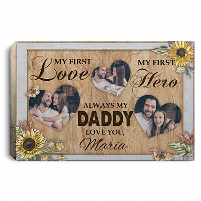 0.75'' Framed Canvas