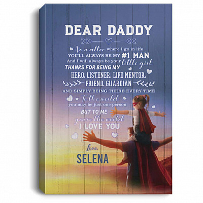 0.75'' Framed Canvas