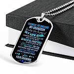 Personalized Someday When The Pages Of My Life End I Know You Will Be One Of The Most Beautiful Chapter Dog Tag