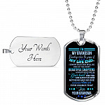 Personalized Someday When The Pages Of My Life End I Know You Will Be One Of The Most Beautiful Chapter Dog Tag