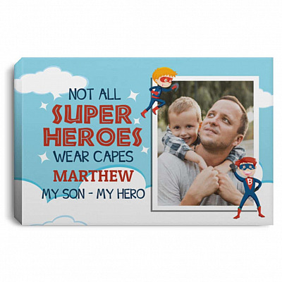 0.75'' Framed Canvas