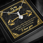 To My Swolemate I Just Want To Cuddle Grab Your Butt You Get Me So Worked Up Alluring Beauty Necklace
