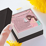 From Mom to My Daughter on Your Pregnancy Is the Only Time in Life Alluring Pendant Necklace