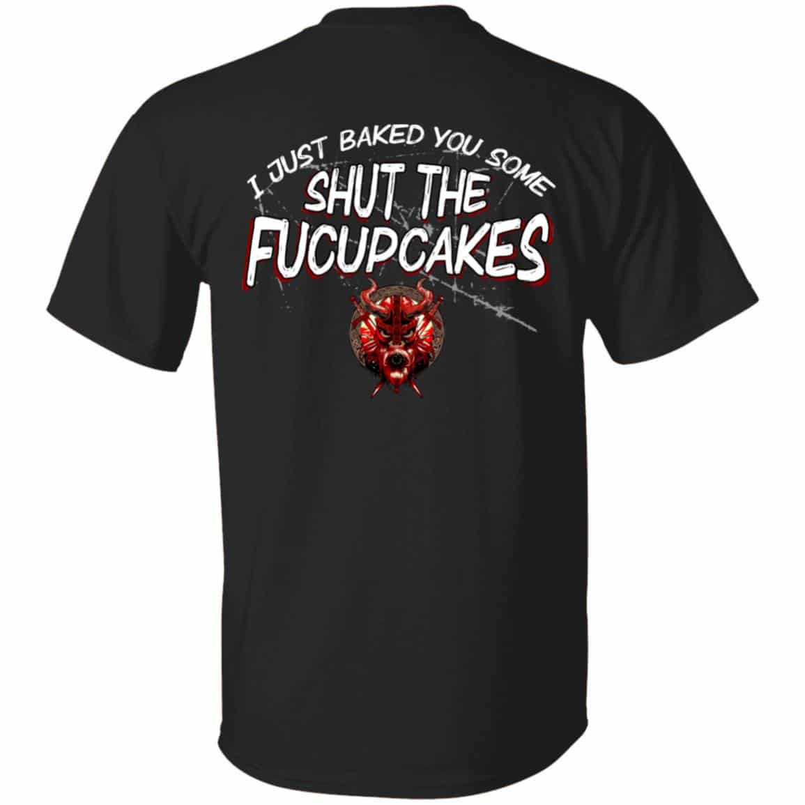 Fucupcakes Shirt, Black, Unisex T-Shirt