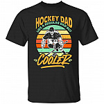 Hockey Dad Like Tshirt, Black, Unisex T-Shirt