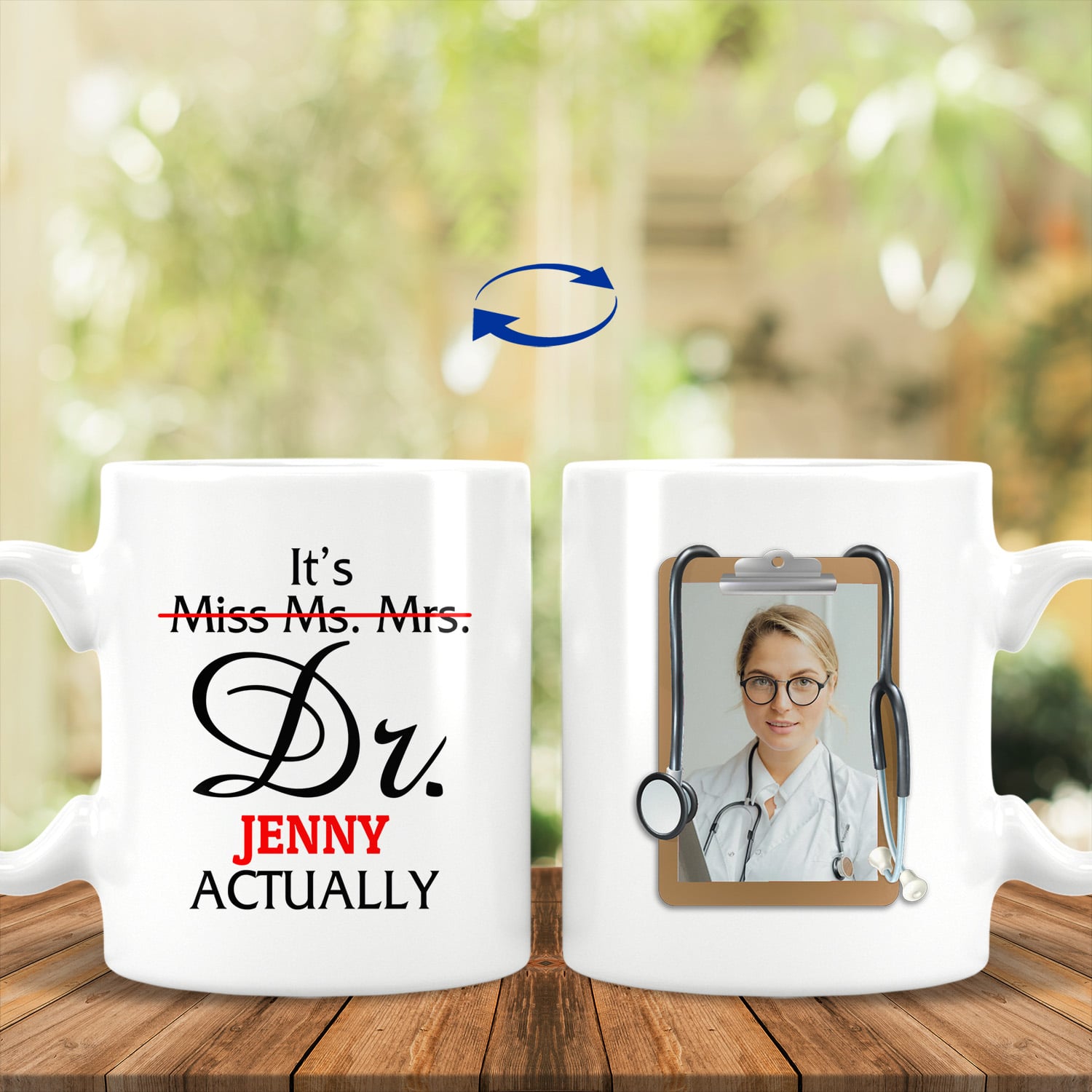 Personalized Photo It's Miss, White, 11 oz. White Mug