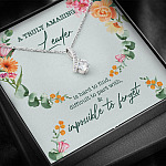 A Truly Amazing Leader Is Hard To Find Alluring Beauty Pendant Necklace - Boss Necklace Retirement Gift