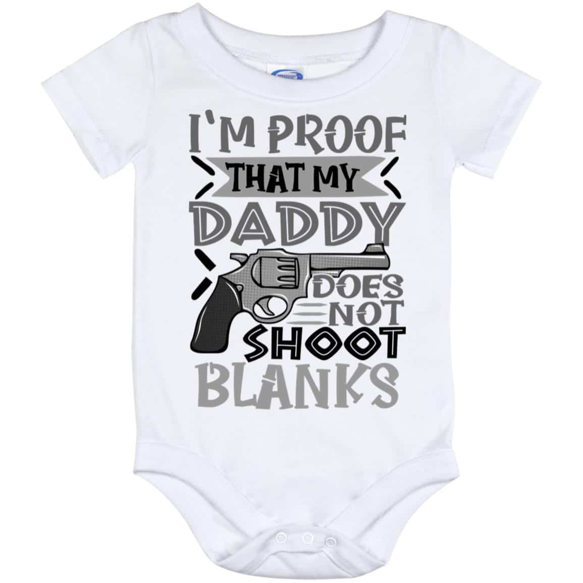 proof, White, Baby Onesie - 12 Month