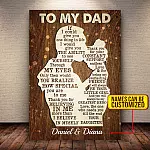 9VT. To My Dad If I Coule Give You canvas mk3