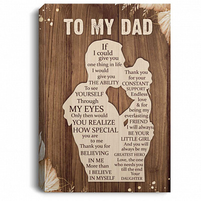 0.75'' Framed Canvas