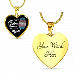 Transgender The Only Choice I Ever Made Was To Be Myself Heart Pendant Necklace - Transgender Pride Flag Gift