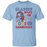 Glasses Make Me Sexy LocsWomen, Light Blue, Unisex T-Shirt