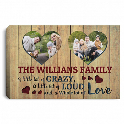 0.75'' Framed Canvas