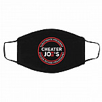 Illegitimate President, Black, Cloth Face Cover – Medium/Large